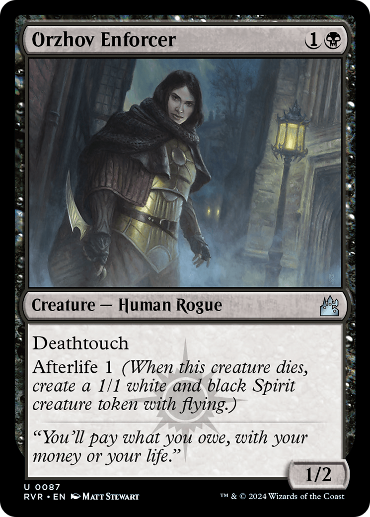 Orzhov Enforcer [Ravnica Remastered] | Odin's Place