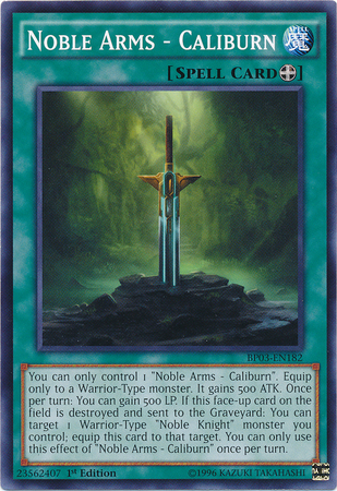 Noble Arms - Caliburn [BP03-EN182] Common | Odin's Place