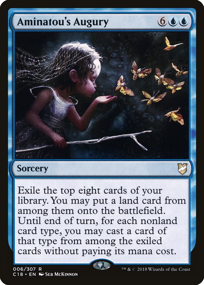 Aminatou's Augury (6) [Commander 2018] | Odin's Place