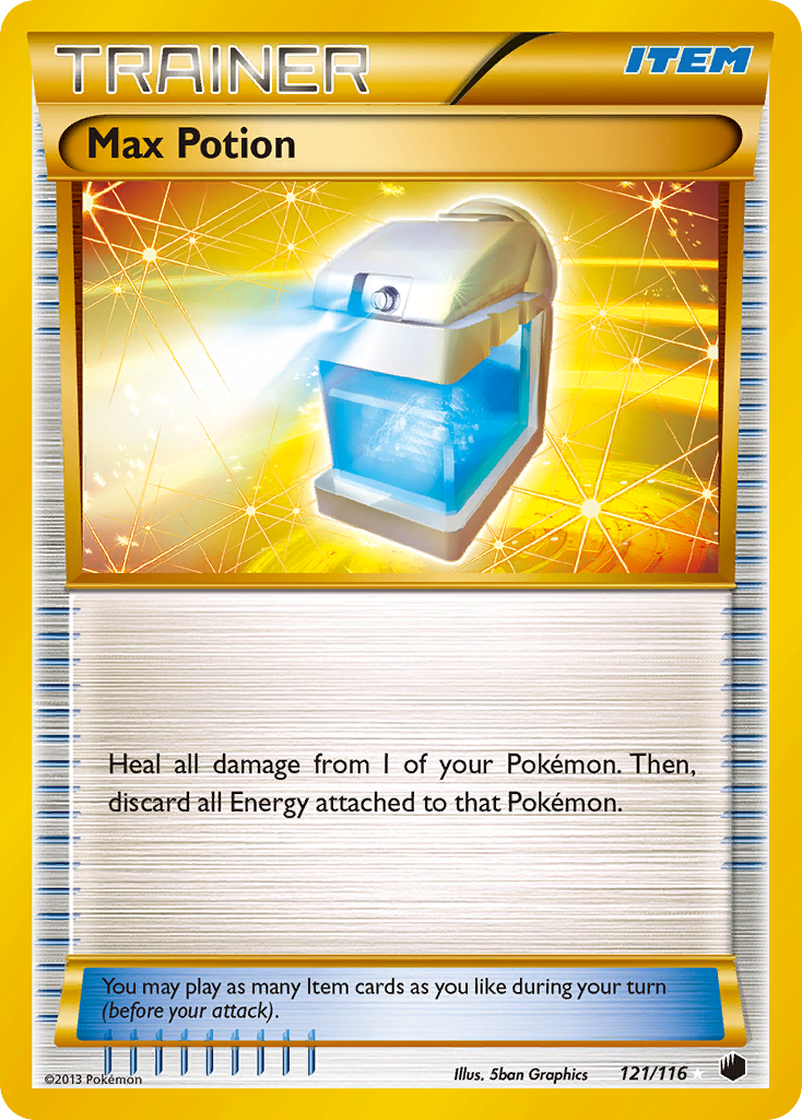Max Potion (121/116) [Black & White: Plasma Freeze] | Odin's Place