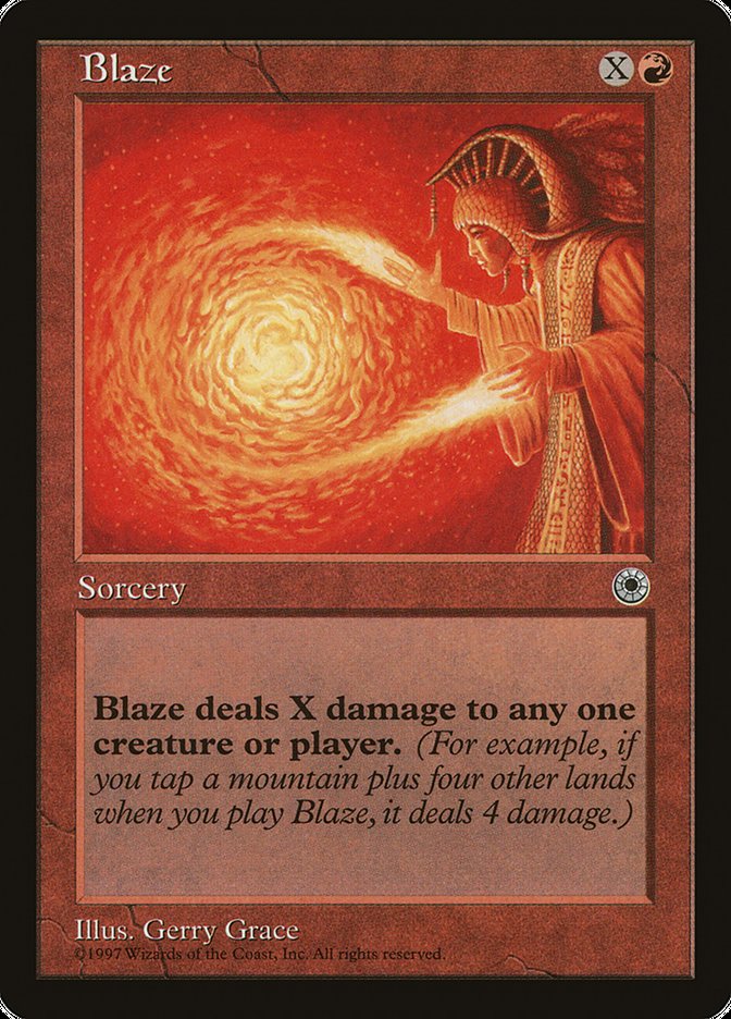 Blaze (No Flavor Text) [Portal] | Odin's Place