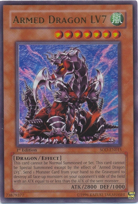 Armed Dragon LV7 [SOD-EN015] Ultra Rare | Odin's Place
