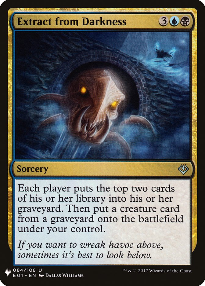 Extract from Darkness [Mystery Booster] | Odin's Place