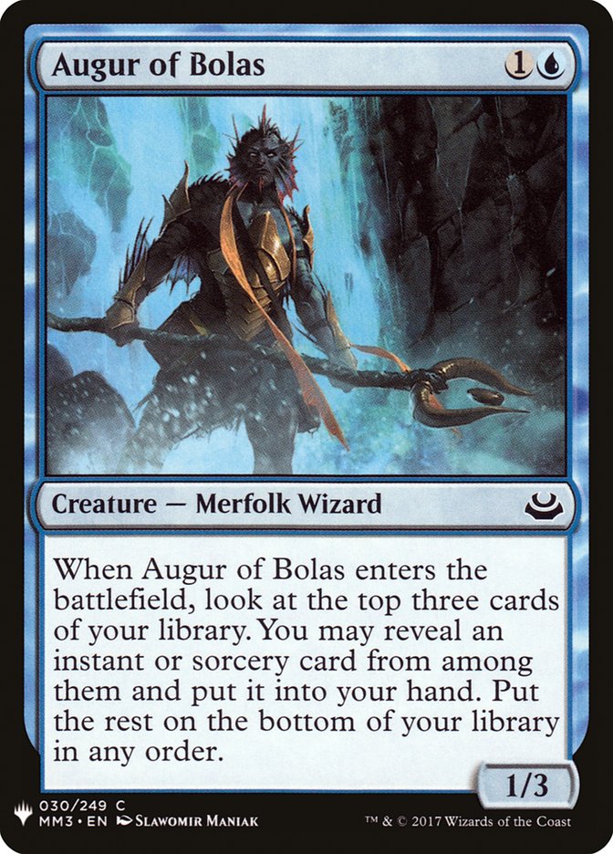 Augur of Bolas [Mystery Booster] | Odin's Place
