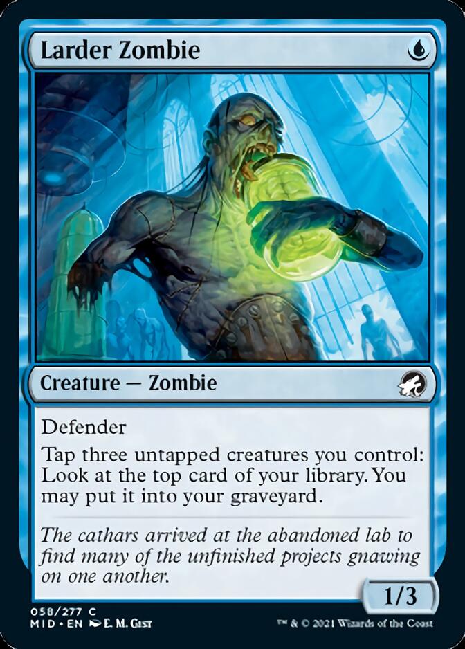 Larder Zombie [Innistrad: Midnight Hunt] | Odin's Place