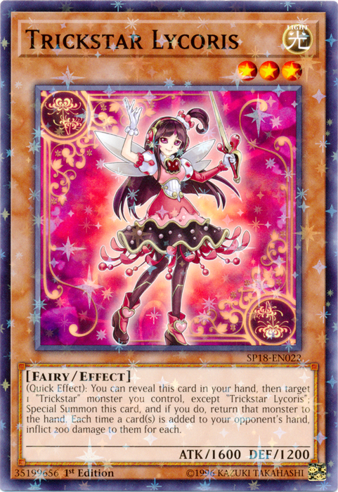 Trickstar Lycoris [SP18-EN022] Starfoil Rare | Odin's Place