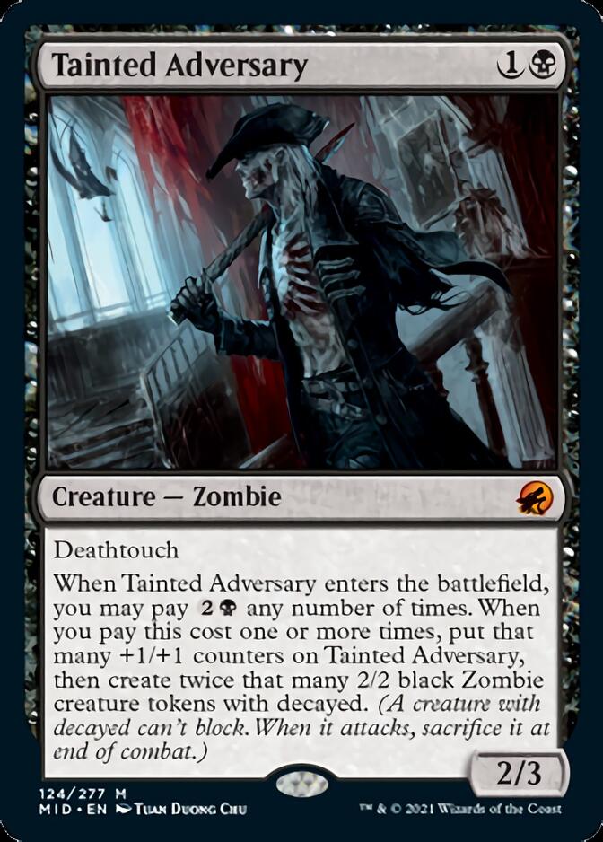 Tainted Adversary [Innistrad: Midnight Hunt] | Odin's Place