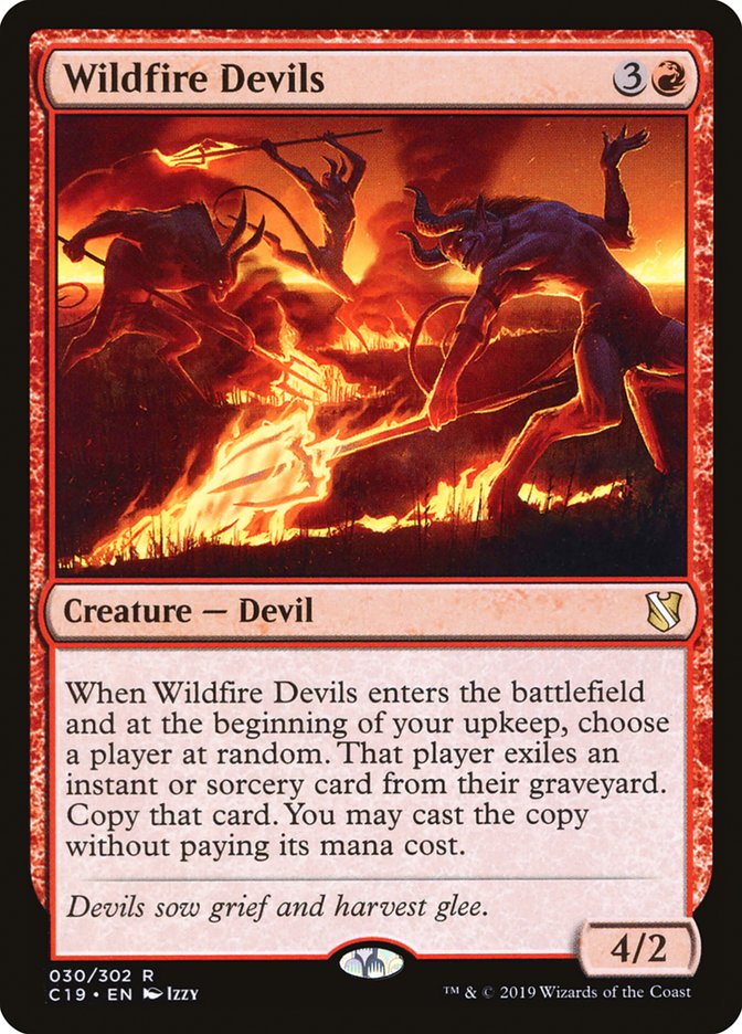Wildfire Devils [Commander 2019] | Odin's Place