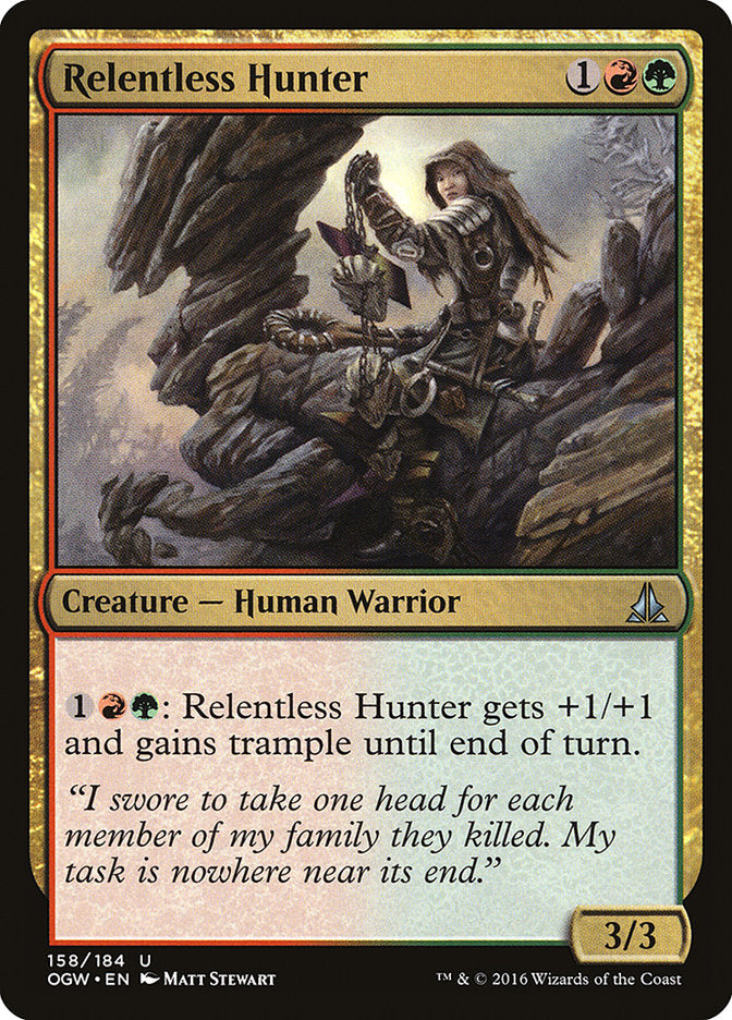 Relentless Hunter (158) [Oath of the Gatewatch] | Odin's Place
