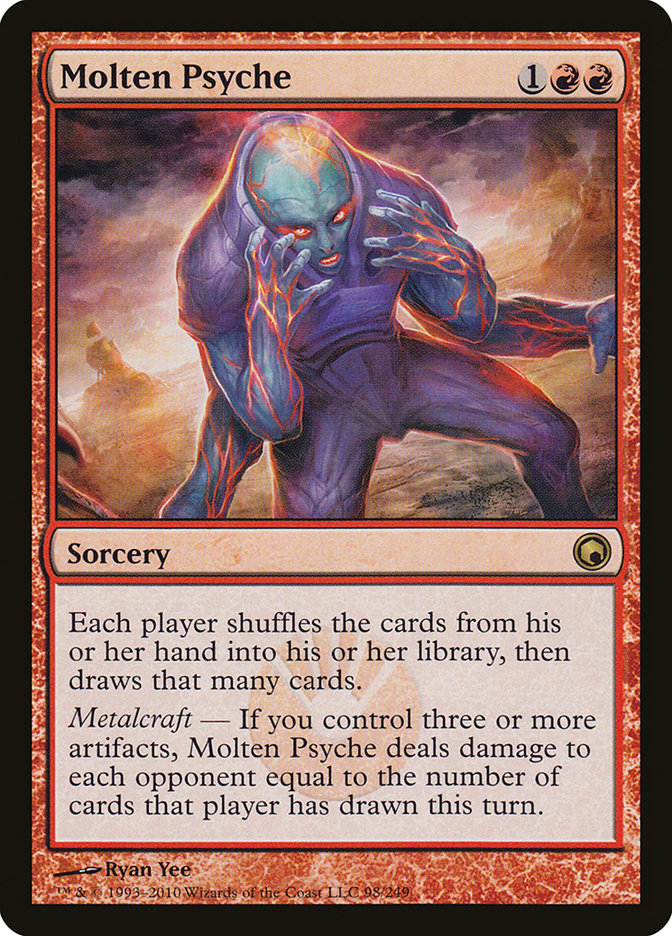 Molten Psyche (98) [Scars of Mirrodin] | Odin's Place