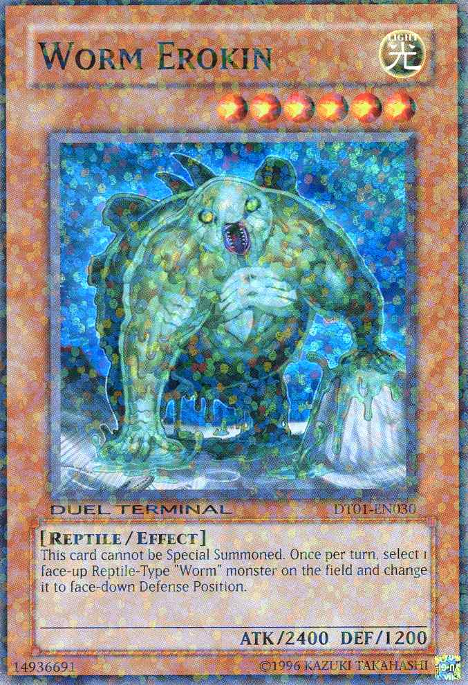 Worm Erokin [DT01-EN030] Super Rare | Odin's Place