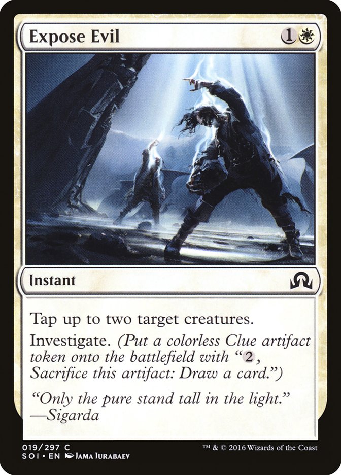 Expose Evil (19) [Shadows over Innistrad] | Odin's Place