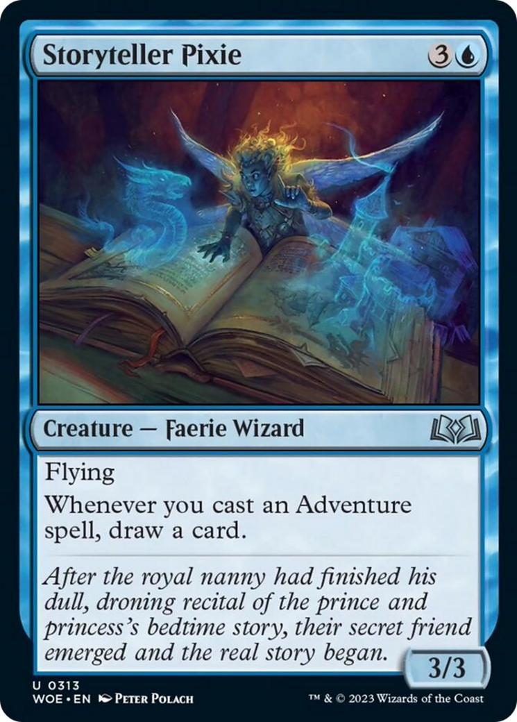 Storyteller Pixie [Wilds of Eldraine] | Odin's Place