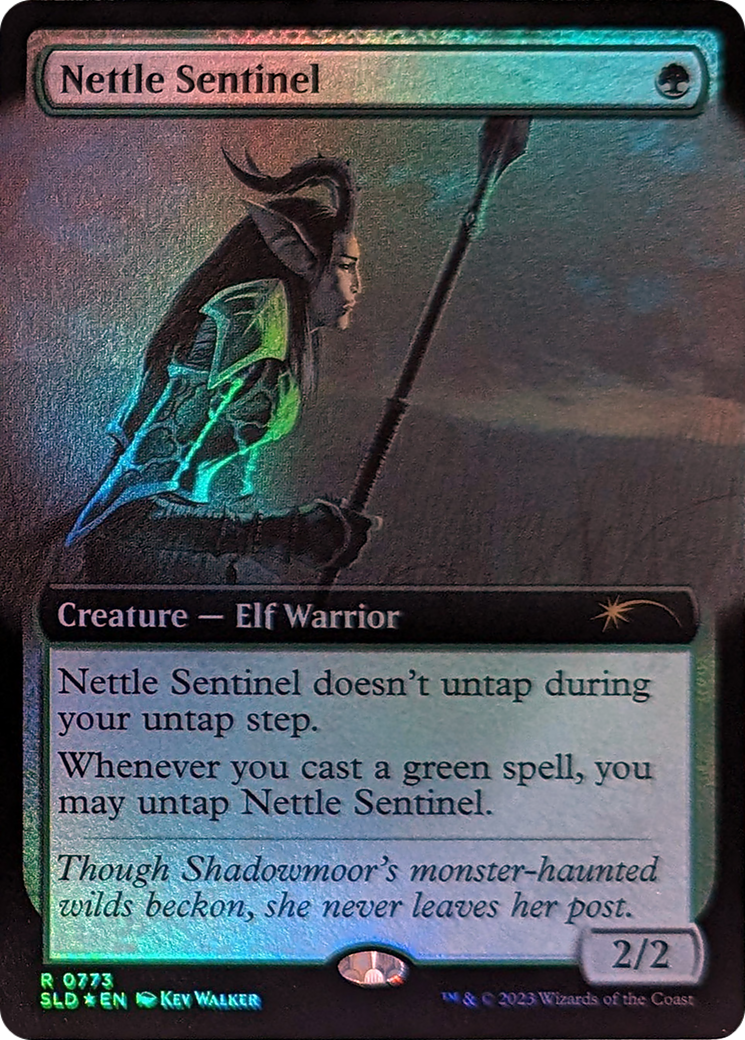 Nettle Sentinel (Extended Art) [Secret Lair Drop Series] | Odin's Place