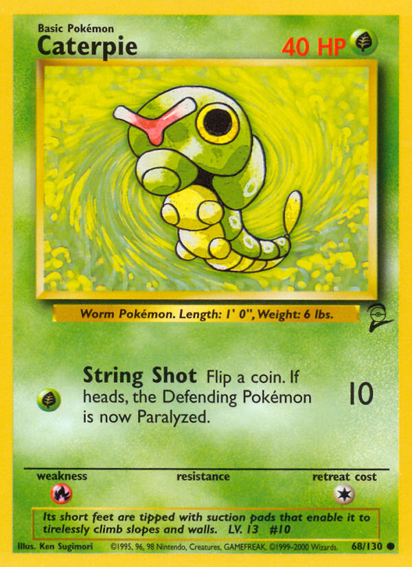 Caterpie (68/130) [Base Set 2] | Odin's Place