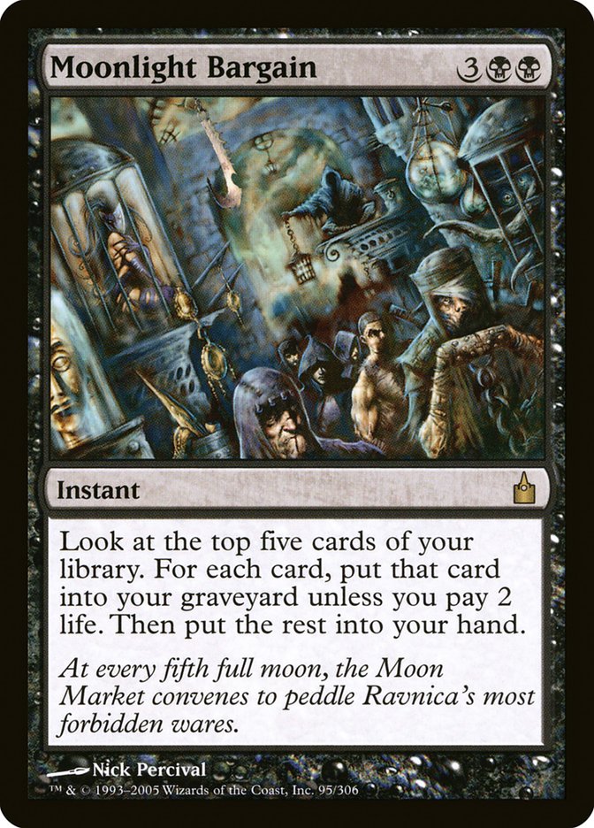 Moonlight Bargain (95) [Ravnica: City of Guilds] | Odin's Place