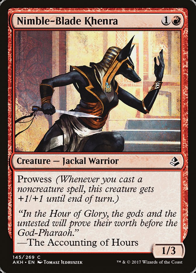 Nimble-Blade Khenra (145) [Amonkhet] | Odin's Place