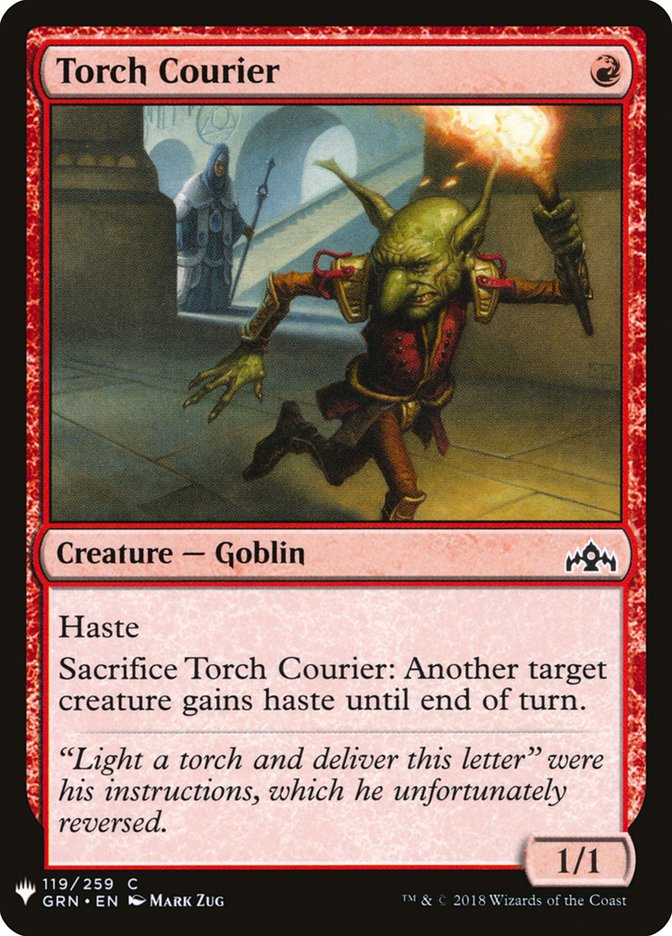 Torch Courier [Mystery Booster] | Odin's Place