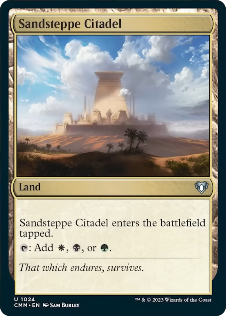 Sandsteppe Citadel [Commander Masters] | Odin's Place