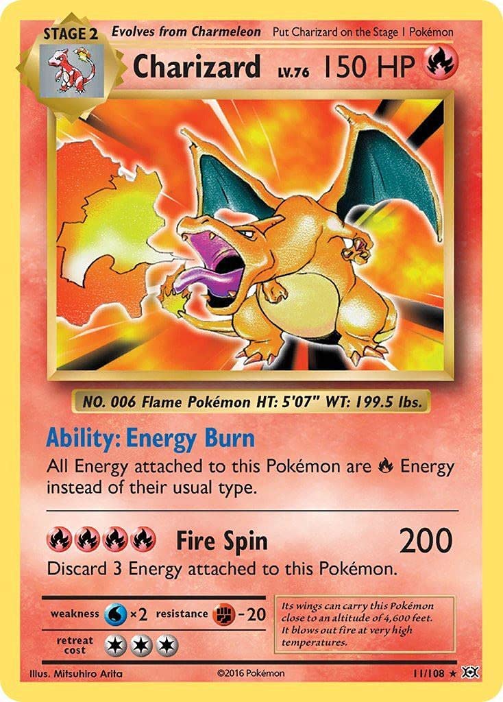 Charizard (11/108) [XY: Evolutions] | Odin's Place