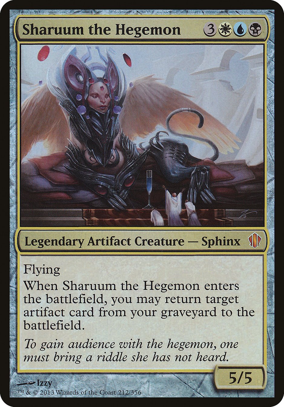 Sharuum the Hegemon (212) (Oversized) [Commander 2013 Oversized] | Odin's Place
