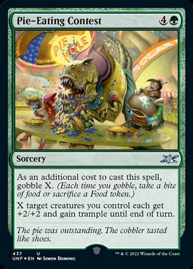 Pie-Eating Contest (Galaxy Foil) [Unfinity] | Odin's Place