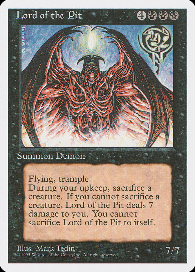 Lord of the Pit [Fourth Edition] | Odin's Place