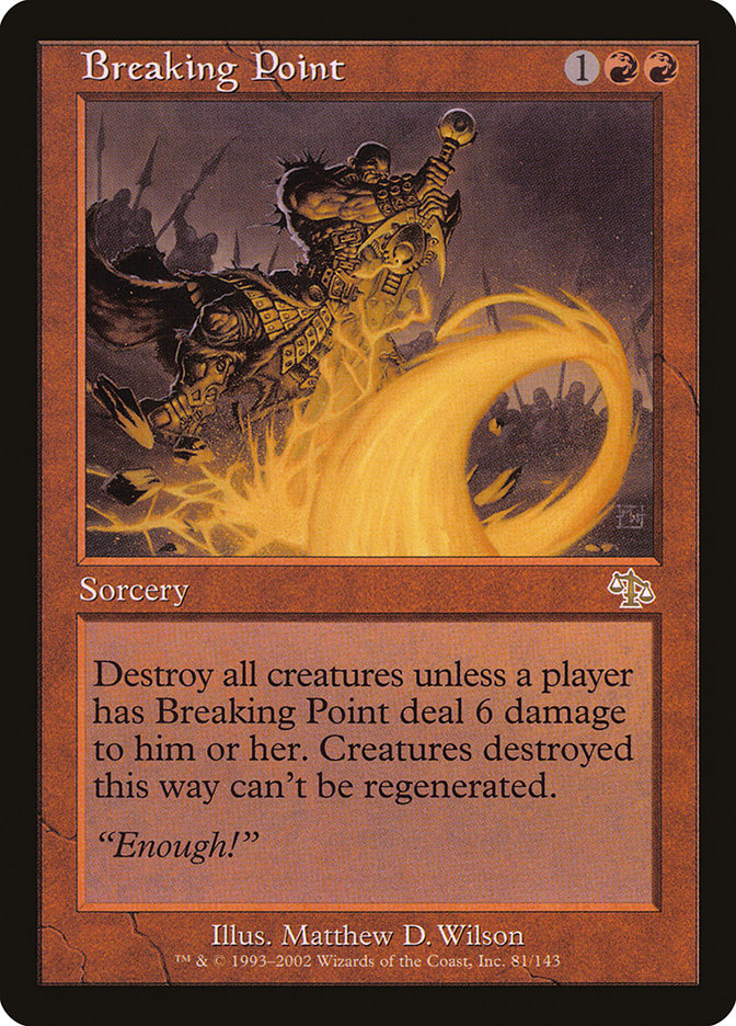 Breaking Point (81) [Judgment] | Odin's Place