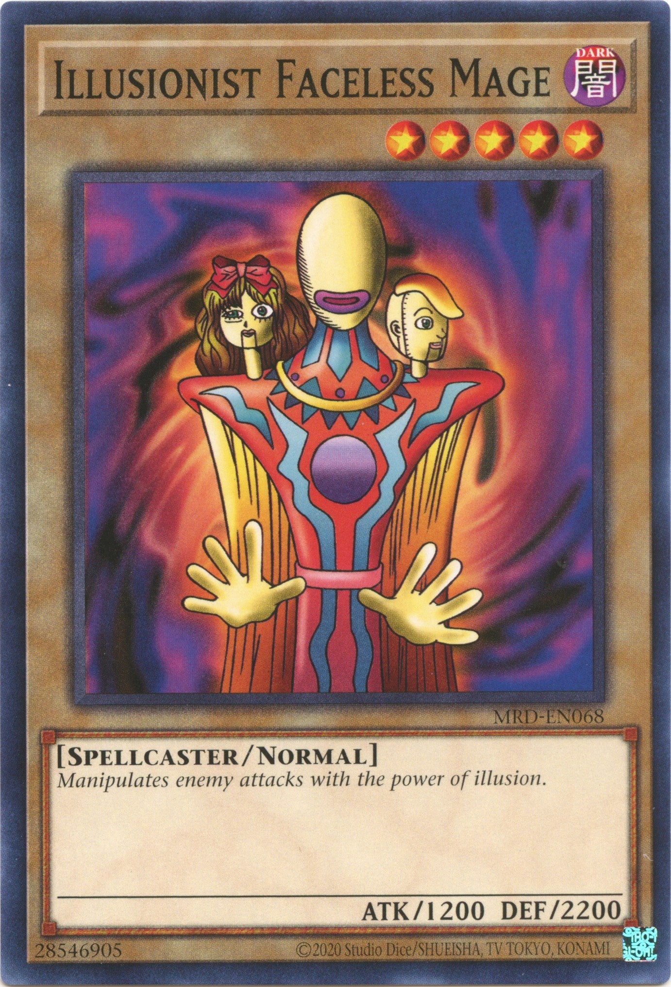 Illusionist Faceless Mage (25th Anniversary) [MRD-EN068] Common | Odin's Place