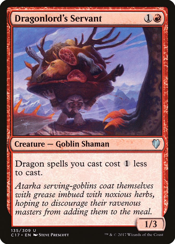 Dragonlord's Servant (135) [Commander 2017] | Odin's Place