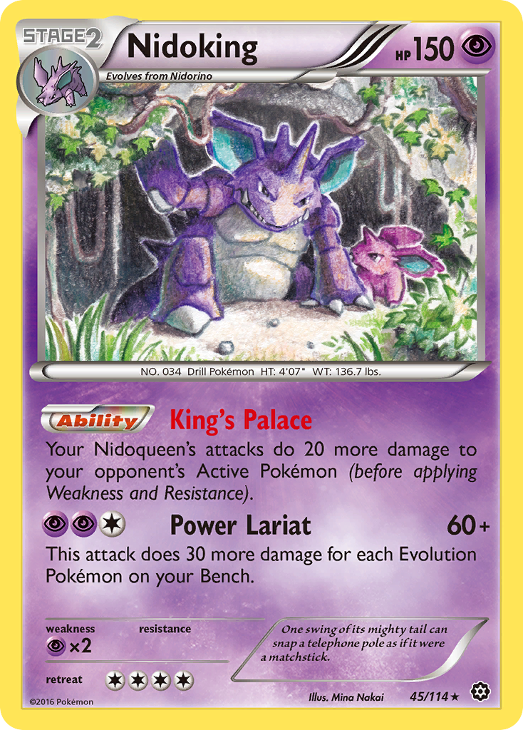 Nidoking (45/114) [XY: Steam Siege] | Odin's Place