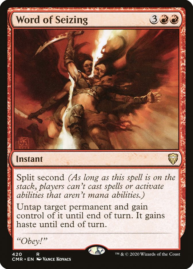 Word of Seizing [Commander Legends] | Odin's Place
