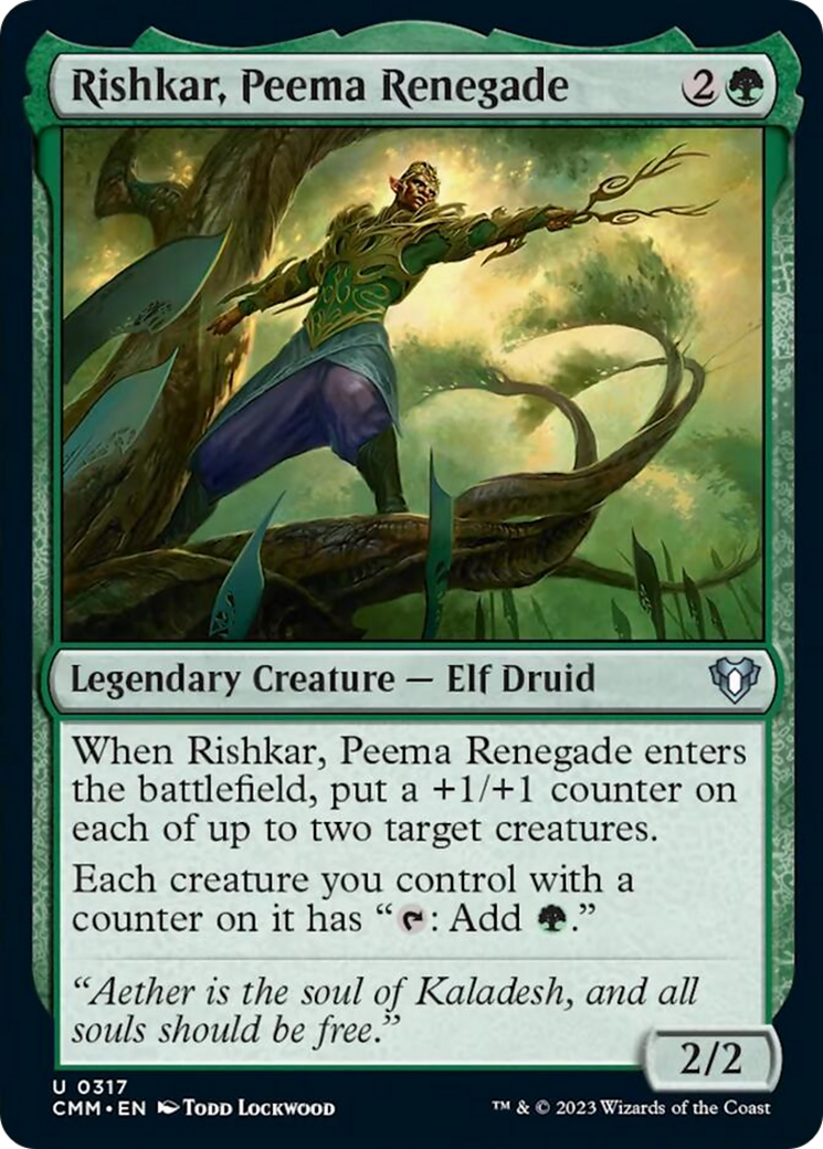 Rishkar, Peema Renegade [Commander Masters] | Odin's Place