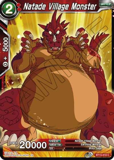 Natade Village Monster (BT15-018) [Saiyan Showdown] | Odin's Place