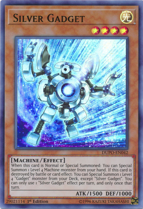 Silver Gadget [DUPO-EN042] Ultra Rare | Odin's Place