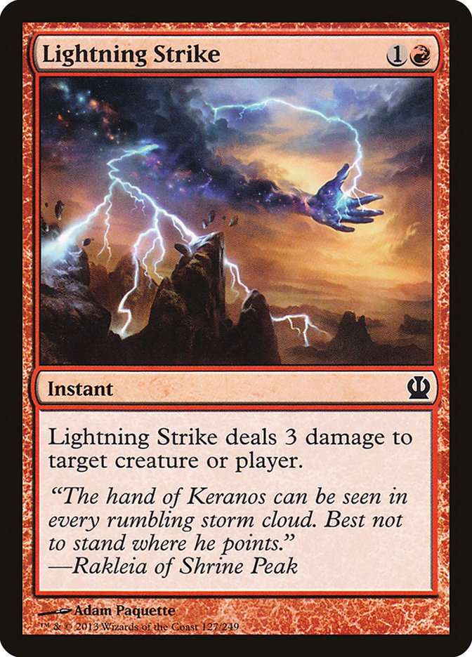 Lightning Strike (127) [Theros] | Odin's Place
