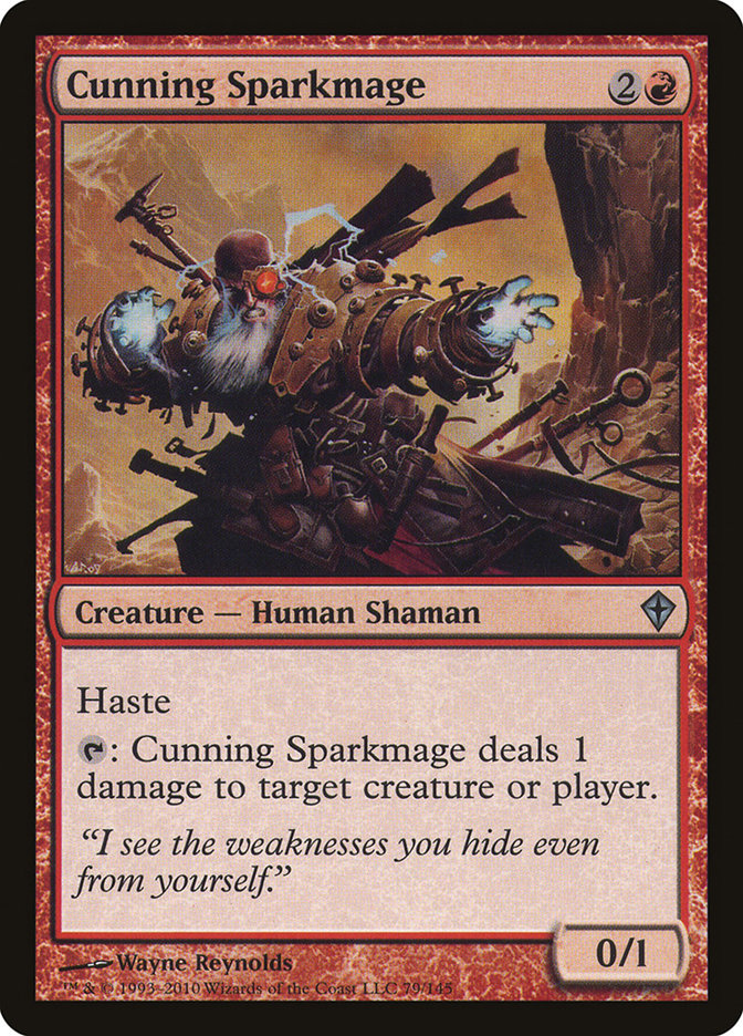 Cunning Sparkmage (79) [Worldwake] | Odin's Place