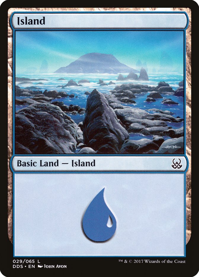 Island (29) [Duel Decks: Mind vs. Might] | Odin's Place