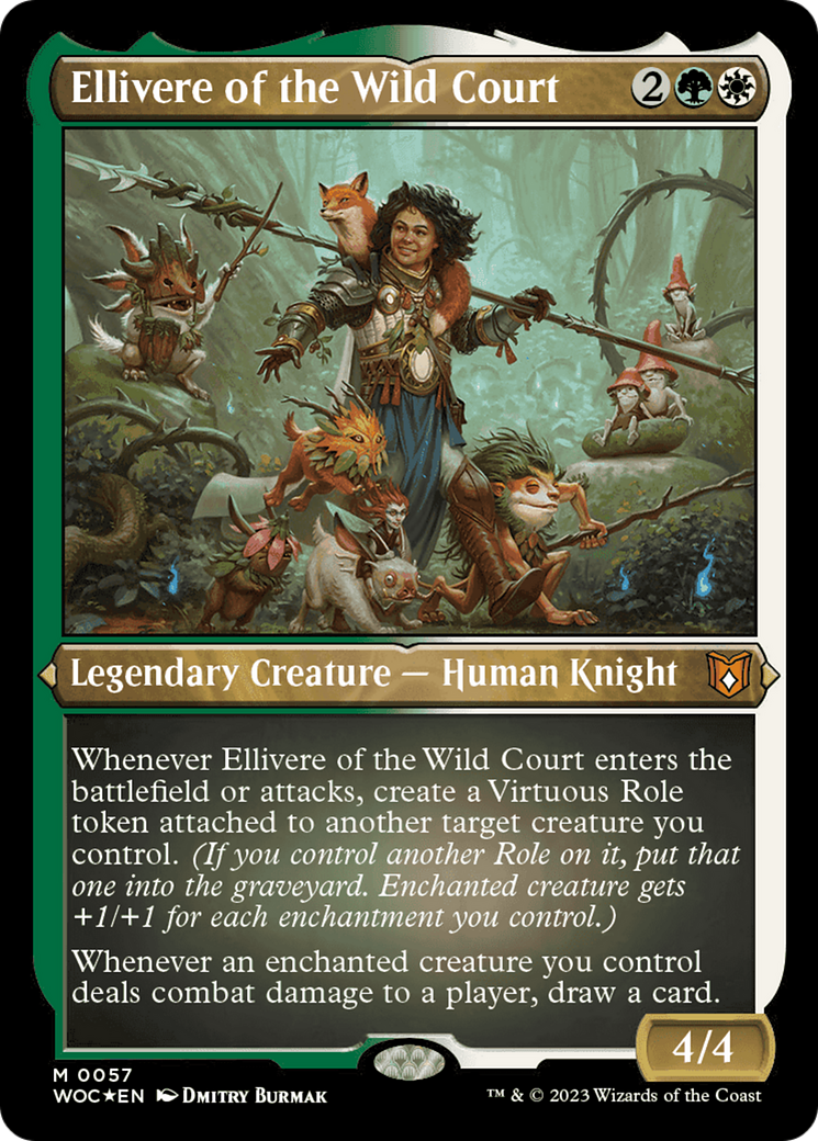 Ellivere of the Wild Court (Display Commander) [Wilds of Eldraine Commander] | Odin's Place
