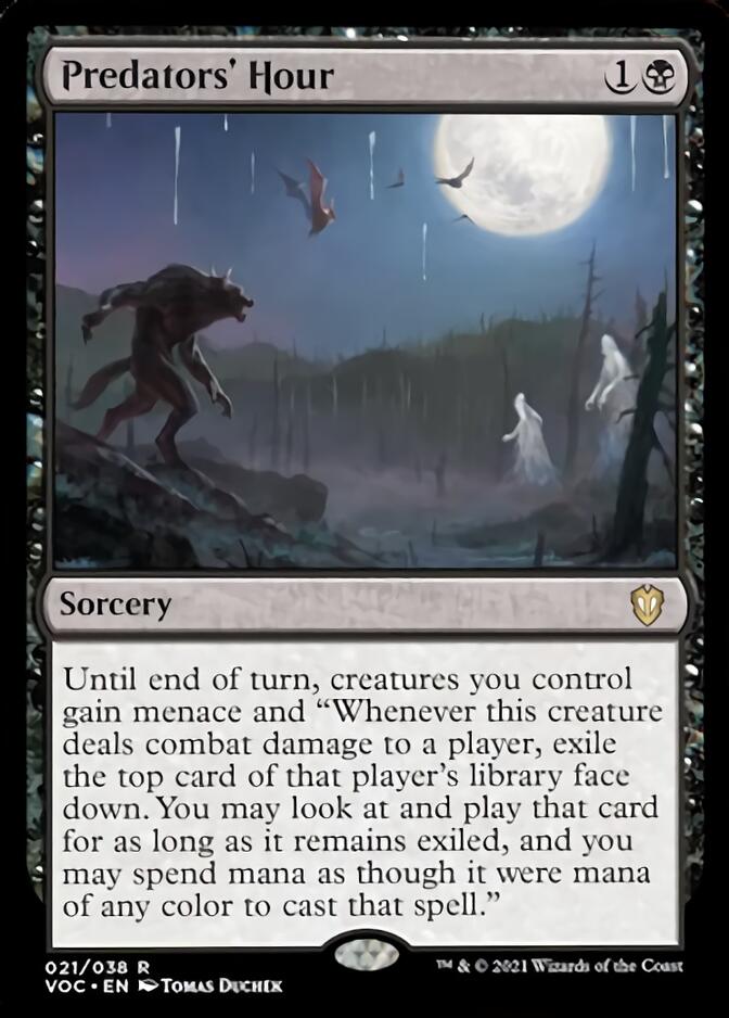 Predators' Hour [Innistrad: Crimson Vow Commander] | Odin's Place