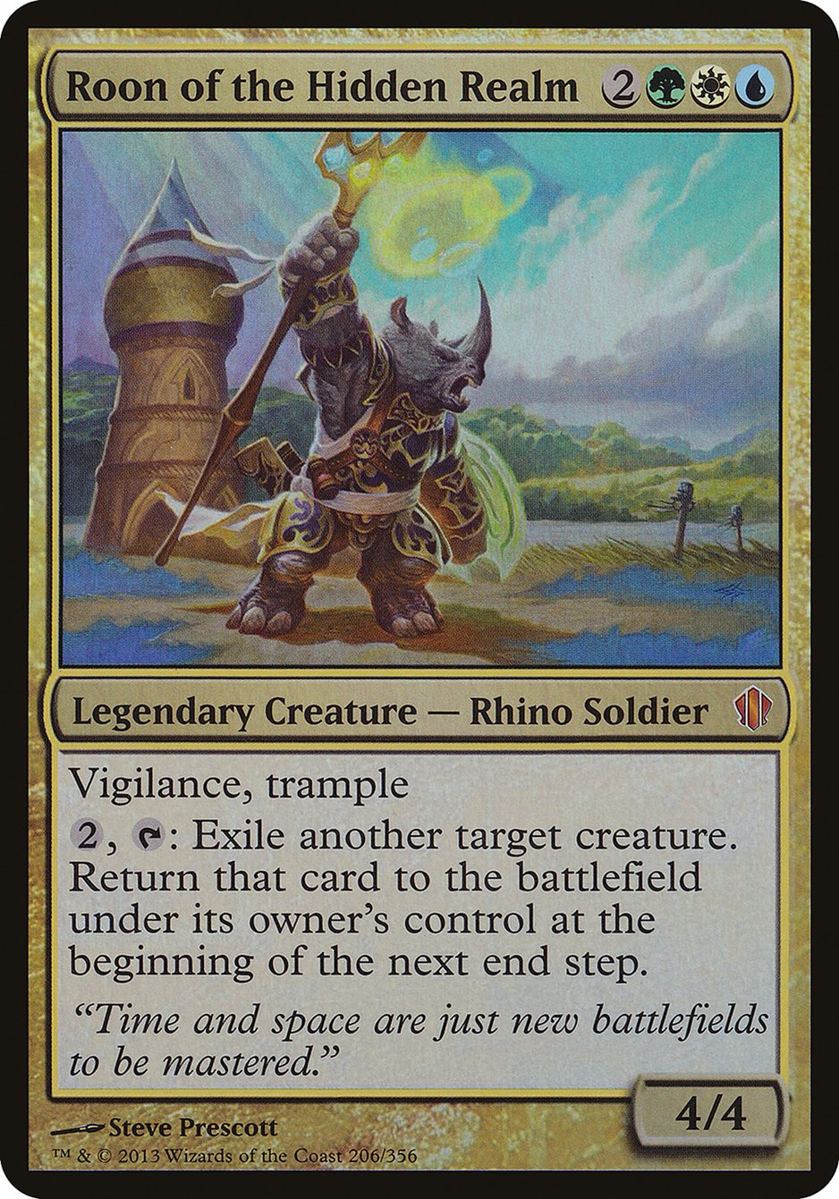 Roon of the Hidden Realm (206) (Oversized) [Commander 2013 Oversized] | Odin's Place
