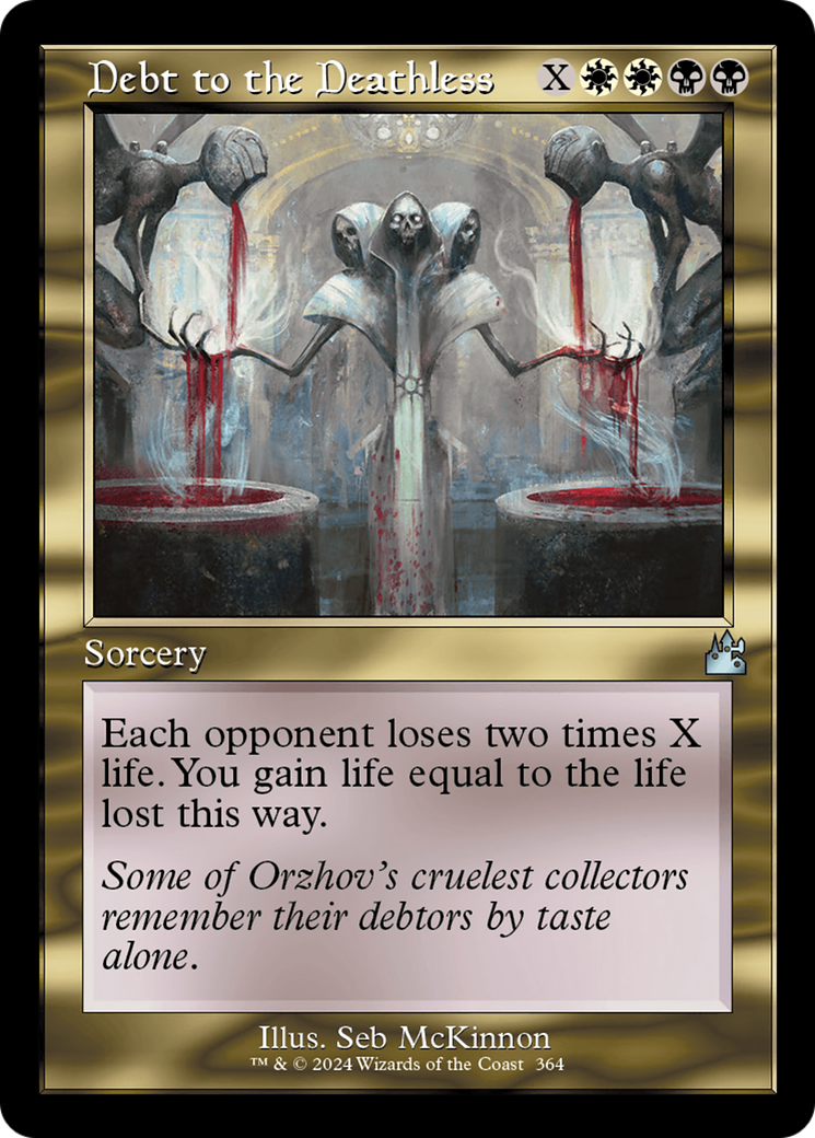 Debt to the Deathless (Retro Frame) [Ravnica Remastered] | Odin's Place