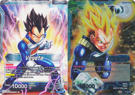 Vegeta // Vegeta, Furious Awakening (Draft Box 04 Tournament) (P-163) [Promotion Cards] | Odin's Place