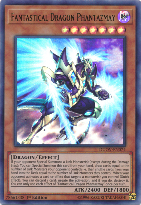 Fantastical Dragon Phantazmay [DUOV-EN074] Ultra Rare | Odin's Place
