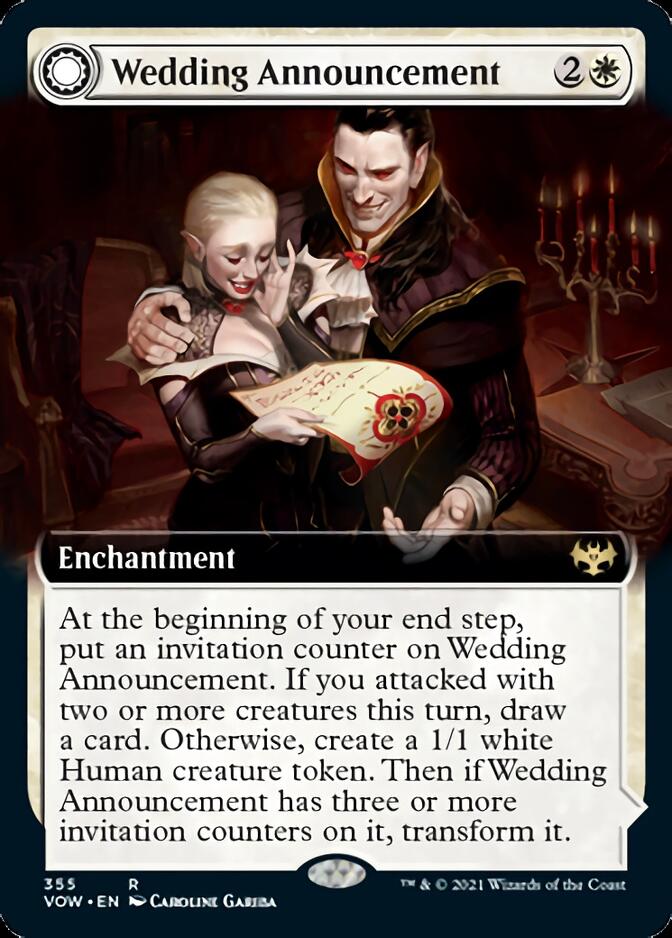 Wedding Announcement // Wedding Festivity (Extended Art) [Innistrad: Crimson Vow] | Odin's Place