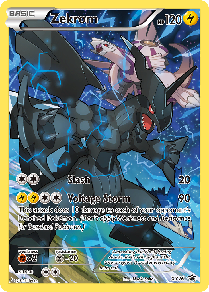 Zekrom (XY76) [XY: Black Star Promos] | Odin's Place