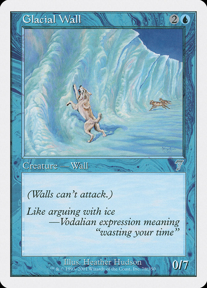 Glacial Wall (78) [Seventh Edition] | Odin's Place
