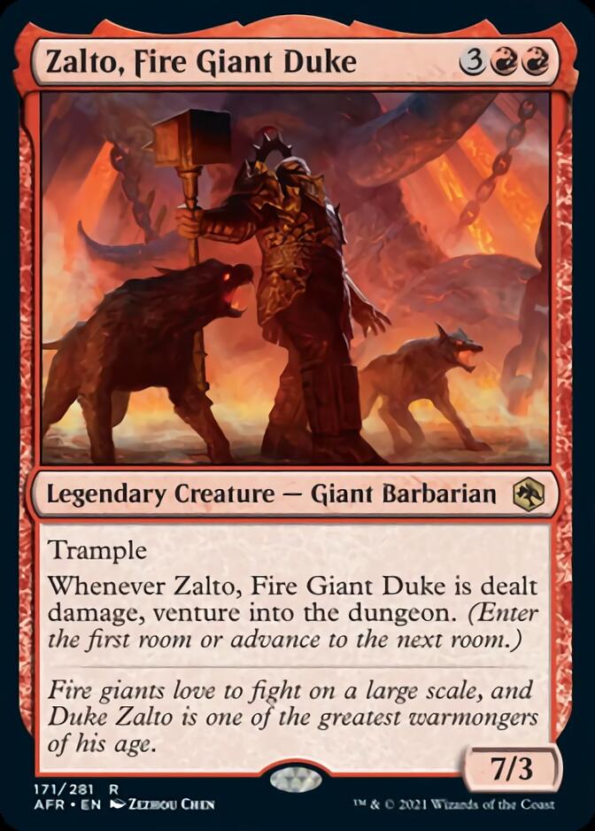 Zalto, Fire Giant Duke [Dungeons & Dragons: Adventures in the Forgotten Realms] | Odin's Place