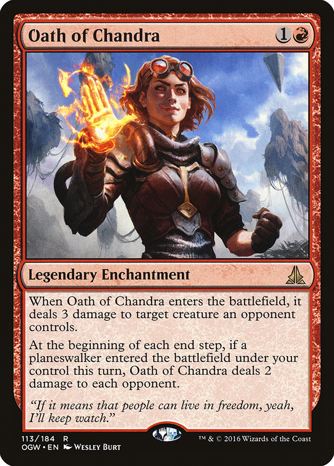 Oath of Chandra (113) [Oath of the Gatewatch] | Odin's Place