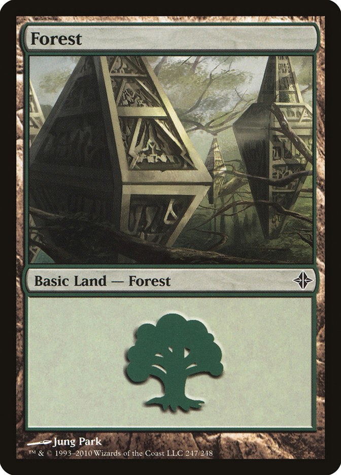 Forest (247) [Rise of the Eldrazi] | Odin's Place